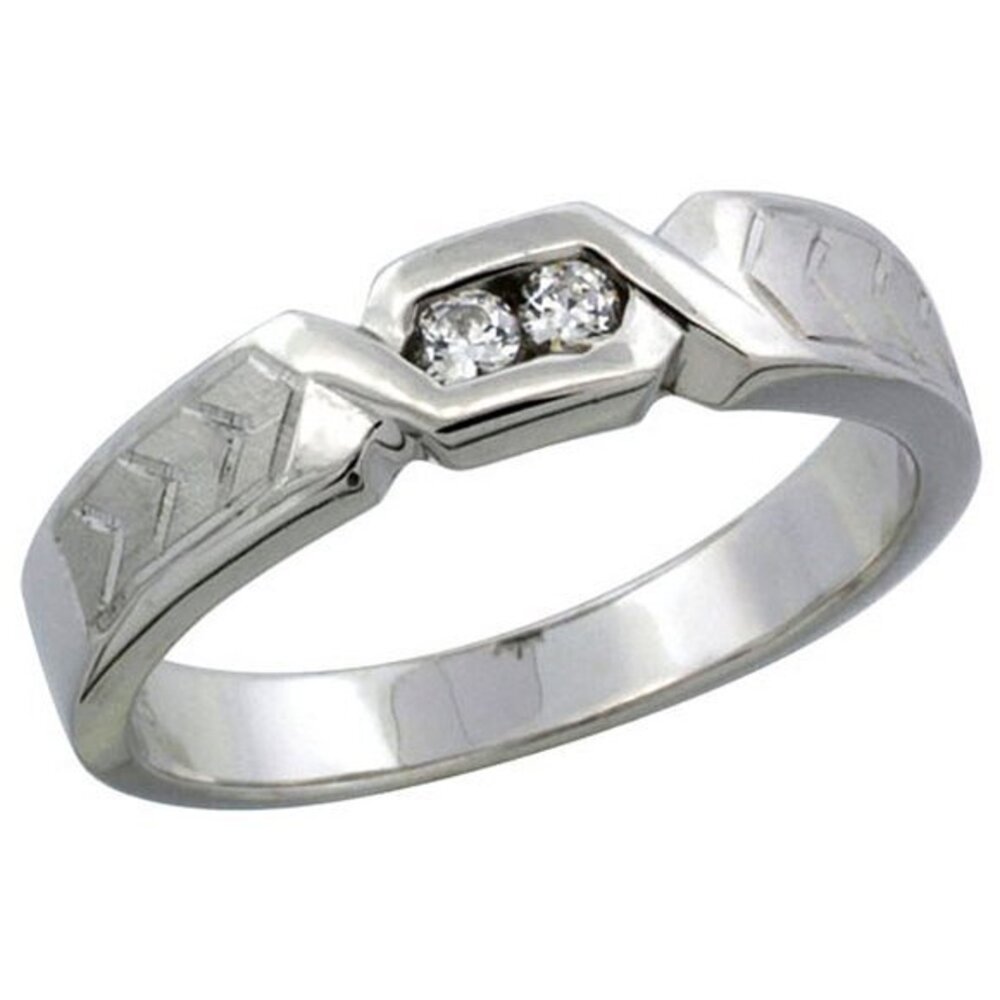 5mm Sterling Silver Ladies' Wedding Band Ring
